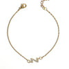 Delicate Letter Bracelet For Women Initials Bracelets Gold Plated Stainless Steel Chain Jewelry Birthday Anniversary Gifts - Image 11