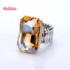 Personality Elegant Big Ring for Women 7 Colors Big Resin Stone Elastic Stretch Finger Rings Jewelry Christmaswholesale - Image 27