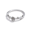 Size 6789 Stainless Steel Rose Flower Thin Ring Pvd Plated Charm Finger Jewelry - Image 8