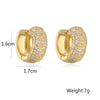 Arrive Heart Hoop Earrings For Women Girls,Shining Cubic Zirconia Accessories Party Wedding Jewelry Lovers Gift - Image 5