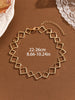 Vintage Geometric Anklets For Women Foot Chain Bracelet Anklets On Foot Beach Jewelry Valentine's Day Gift - Image 3