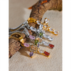 Delicate Colorful Bling Cubic Zirconia Cross Pendant Stainless Steel Necklace Shiny Jewelry Gift - Image 4
