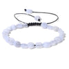 Multicolor Bead Bracelet with Square Spacer Details and Stone-Look Options - Image 31