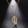 Double Female Symbol Pendant Choker Stainless Steel Double Layer Necklace for Women Jewelry Birthday Gift - Image 12