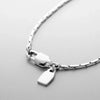Men's Stainless Steel Hip Hop Jewelry 1.3MM Wire Chain Necklace in White Golden AccessoriesGift - Image 6