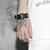 Cool Punk Bracelets Men Women Retro Bracelet Adjustable Wrist Belt Buckle Styles Cuff Bangle Bracelet for Party Club Daily Wear - Image 2