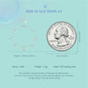 Silver Seastar and Shell Pendant Anklet Simple Chain Foot Jewelry for Women Platinum Plated Summer Jewelry - Image 5