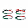 Palestine Flag Beaded Bracelet For Women Men Red Black White Green Color String Rope Braided Bangle Party Jewelry Gift - Image 6
