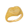 White Zircon Flower Leaf Shape Stainless Steel Rings For Women Adjustable Aesthetic Wedding Ring Light Female Jewelry Bff - Image 8