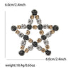 Tassel Shooting Star Pins for Women Unisex Rhinestone Star Brooches Office Party Friend Gifts Jewelry Accessories - Image 36