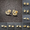 Stainless Steel Twelve Zodiac Animals Stud Earrings Jewelry Cow Pig Dog Rabbit Earrings Chinese Year Gift - Image 1