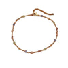 Bohemian Colorful Rhinestone Adjustable Anklet for Women Summer Beach Gold Color Thin Feet Chain Party Jewelry Accessories - Image 5