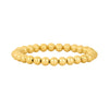 Gold Color Bracelets 2/3/4/5/6/8/10MM Ball Beads Cuff Bracelet for Women Men Charms Metal Statement Jewelry - Image 13