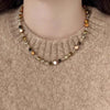 Sun Star Zircon Necklace for Women Vintage Leather Necklace Double Layered Pendant Chain Choker Jewelry - Image 10