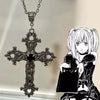Y2K Punk Crystal Big Cross Pendant Necklaces for Women Men Gothic Irregular Cross Clavicle Chain Necklaces Aesthetic Jewelry - Image 1