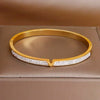 Crystal Star Stainless Steel Bangles for Women Jewelry Bracelets Party Accessories - Image 14