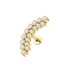 1PC Titanium Ear Cartilage Piercings Flat Back Stud Earring Internal Thread Butterfly Cross CZ Helix Tragus Piercing Jewelry 16G - Image 26