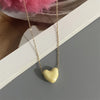 1 PC Love Heart Choker Necklace Various Color Gift Necklace Golden Color Link Chain Neck Jewelry - Image 10