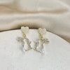 Crystal Hollow Animal Rabbit Drop Earrings for Women Cute Imitation Pearl Heart Dangle Earrings Party Jewelry Girls Gift - Image 5