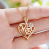 Elegant Style Heart shaped Pendant Necklace Hollow Design Mother's Day Gift Party Suitable for Friends Without Box - Image 16