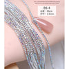 Glitter1.5mm-2mm Nail Chain Charm Claw Chain 3D Gold Silver Diamond Metal Parts Nail Pearls For Nail Chain Bulk Can Be Cut - Image 7