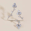 Stonefans CZ AAAAA Leaf Ring Adjustable Women Y2K Luxury Wedding Jewelry Bride Party Accessories Decoration Rings Gifts