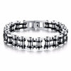 Stainless Steel Biker Chain Bracelet Mens Bracelet Link Chain Motorcycle Bicycle Style Bracelets Punk Bangles Jewelry - Image 10