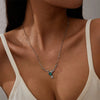 Crystal Hummingbird Pendant Necklace Shiny Zircon Animal Choker Necklace for Women Wedding Party Jewelry Gifts - Image 2