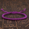 Tibetan Buddhist Bracelet Lucky Handmade Braided Adjustable King Kong Knot Red Thread Charm Bracelets for Women Men Couple Lover - Image 19