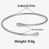 Geometric Chunky Stainless Steel Bracelets Bangles For Women Men Accessories Silver Color Wrist Jewelry No Fade Bangle - Image 16