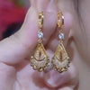 Korean Zircon Water Drop Earrings for Women Shiny Crystal Long Pendant Dangle Earring Wedding Party Jewelry Gifts - Image 11
