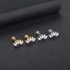 Cubic Zirconia Labret Stud 16G Internally Threaded for Lip Tragus and Helix - Image 63