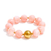 Multi-color Resin Round Beads Chain Statement Necklace Bracelet Stainless Steel Handmade Daily Jewelry Gift - Image 15