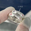 1/2pcs Cute Cat Dog Animal Couple Ring for Women Men Statement Lover Rings Valentine's Day Party Jewelry Gifts - Image 7