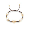 Handmade Braided Rope Bracelet for Women and Men Vintage Jewelry Freshwater Pearl Gift - Image 4
