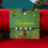 Christmas Bracelet Rhinestone Tree Snowflake Snowman Deer Soft Clay Beads Green Red Braided Rope Bangle For Women Men Jewelry - Image 3