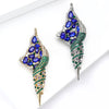 Classic Enamel Conch Brooch for Women Unisex Rhinestone Aquatic Life Pins Banquet Party Backpack Gifts Jewelry Accessories - Image 5
