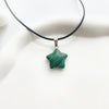 Stone Hexagon Crystal Rose Quartz Opal Star Pendant Necklace for Women Fluorite Lapis Bullet Pendulum Jewelry Gift - Image 13