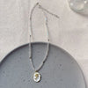 Vintage Zircon Crystal Heart Pendant Geometric Baroque Transparent Crystal Chain Necklace for Women Choker Party Jewelry - Image 3