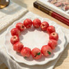 Dopamine 3D Fruit Beaded Necklace Bohemian Retro Pomegranate Strawberry Tomato Choker Exaggerated Bracelet Bikini Jewelry Gift - Image 24