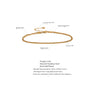 Double-Layer Stainless Steel Chain Anklet in Gold-Tone or Silver-Tone - Image 9