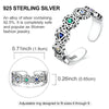 Silver Ring Sparking Rose Fire Dragon Firefly Open Rings For Women Girls Birthday Anniversary Party Gifts - Image 15