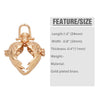 Retro Hollow Angel Wing Harmony Ball Chime Bola Necklace Pendant For Pregnancy Copper Gold Plated Wishing Ball - Image 2