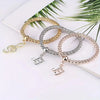 Charm Bracelet Set of 3 with Heart Lock Key and Music Note Charms - Image 7