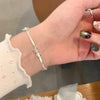 Sweet Bow Bracelets for Women Girls Sparkling Delicate Ribbon Bowknot Snake Bones Chain Bracelet Party Jewelry Gift - Image 2