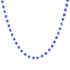 1pc Stainless Steel Necklace Multicolor Round Glass Beaded Chain Necklace For Women Party Club Collar Choker Necklace Jewelry - Image 16
