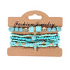 Bohemian Beaded Bracelet Set with Colorful Strand Styles - Image 5
