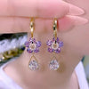 Flower Bohemia Hanging Earrings Women Long Tassel Rhinestone Flowers Earring Female Wedding Party Jewelry Gift - Image 10