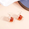 Summer Sweet Resin Drink Cup Dangle Earrings for Women Girl Kids Popsicle Beer Milk Tea Ice Cream Drop Earrings - Image 28