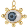 Eye Charm Jewelry Charms for Earrings Necklace Bracelet Making Cute Turkish Evil Blue Eye Pendant Gold Color Snake - Image 15
